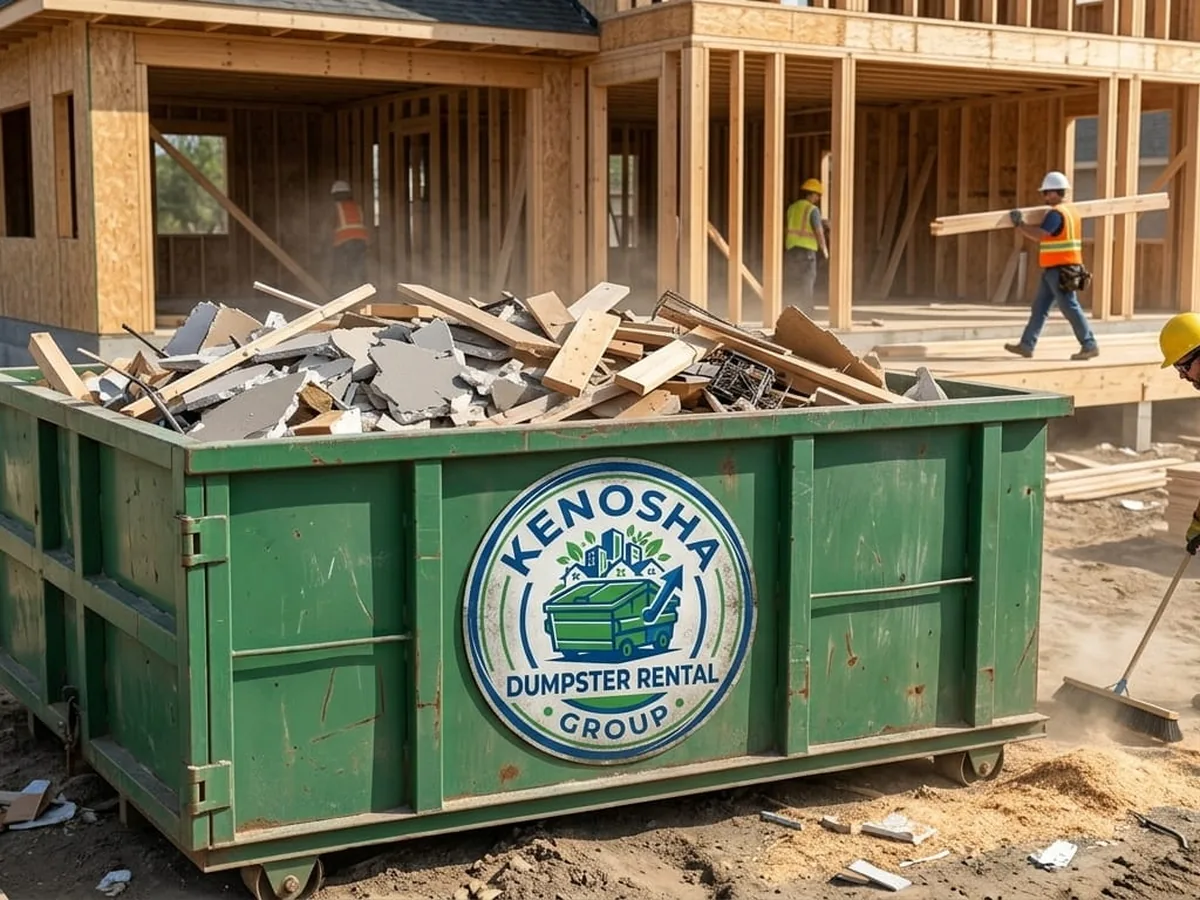 Construction Dumpster Rental in Kenosha, WI